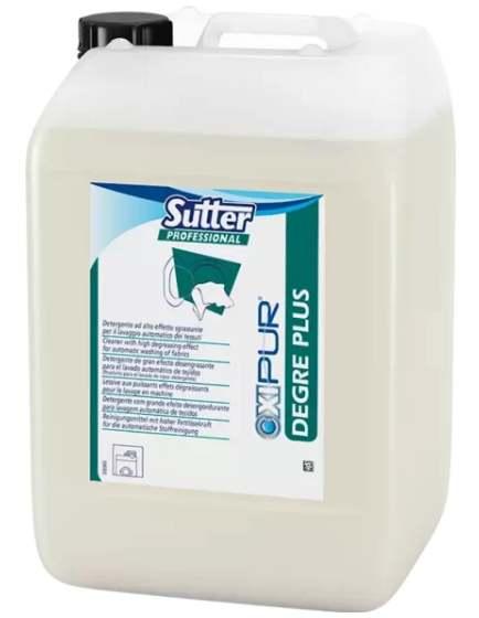 DEGRE PLUS 20 кг.- сильнодіючий знежирювач для професійного прання (SUTTER Professional)